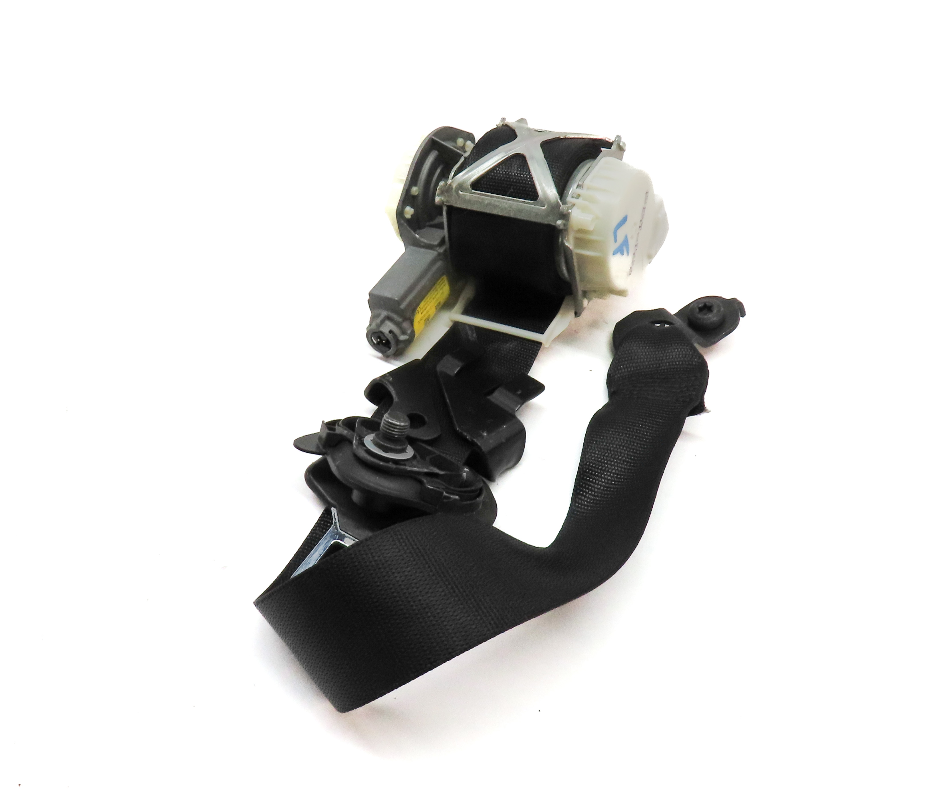 2012-2014 MERCEDES C-CLASS (W204) FRONT LEFT DRIVER SEATBELT RETRACTOR (BLACK) — exact item pictured
